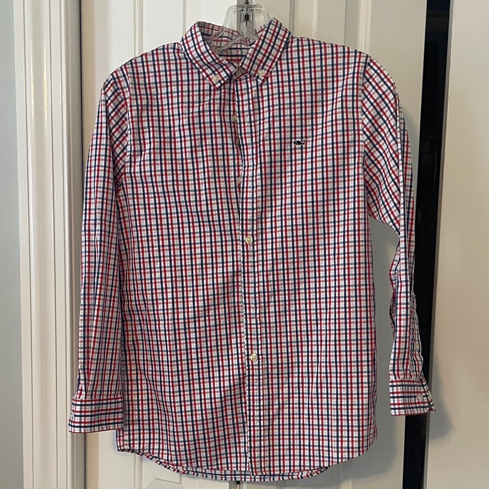 VINEYARD VINES Performance long sleeved button down - Boys